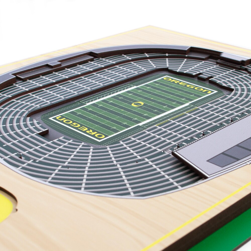 Classic Oregon O, Wall Art & Clocks, Home & Auto, 13"x17", You the Fan, 5 layer, Stadium View, 977452